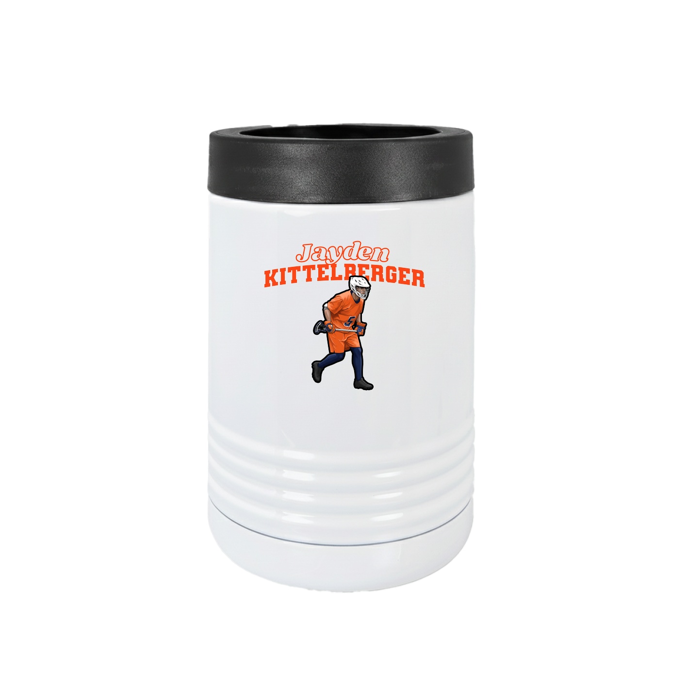 Beverage Holder — Name Arch in White