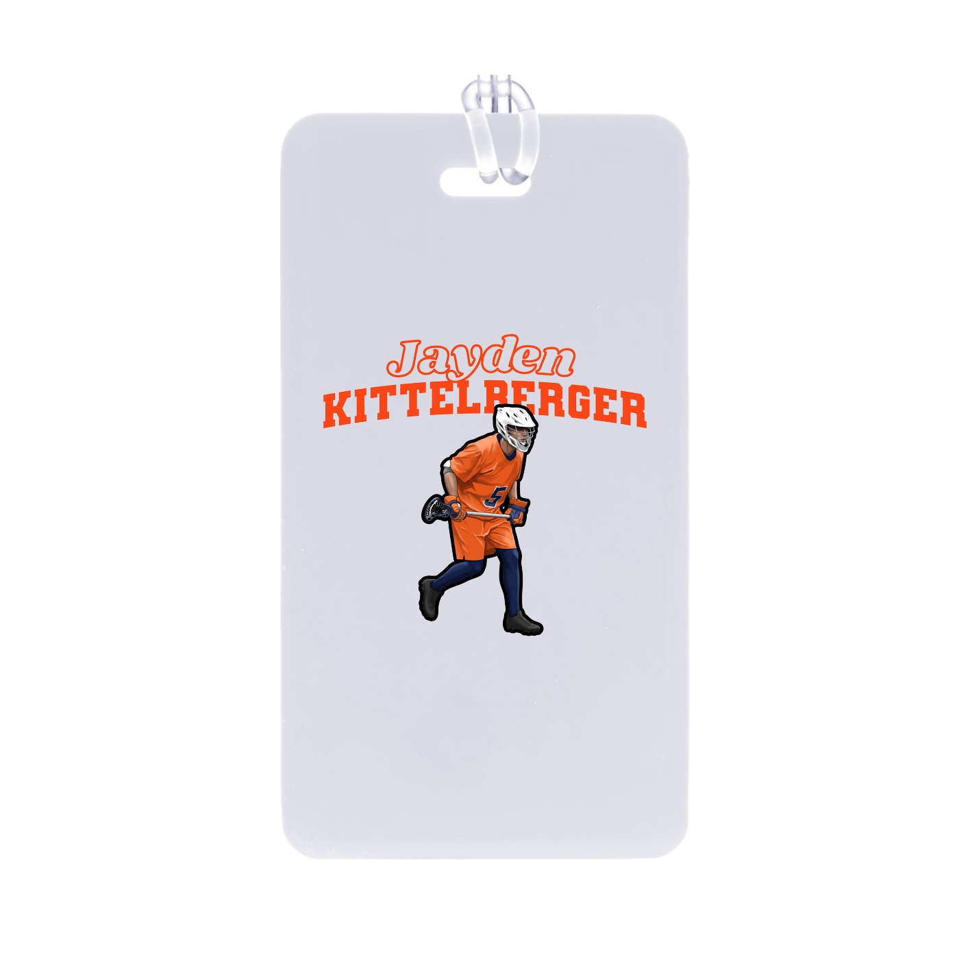 Bag Tag — Name Arch in Classic