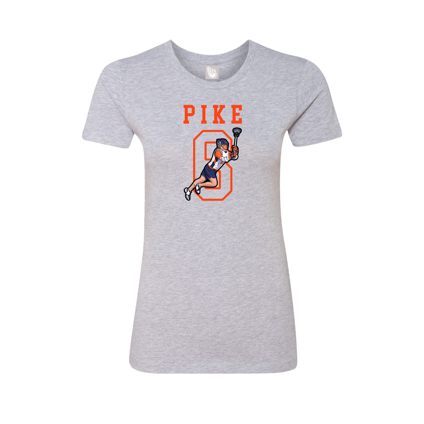 Fitted Women's Tee — Shirsey in Grey