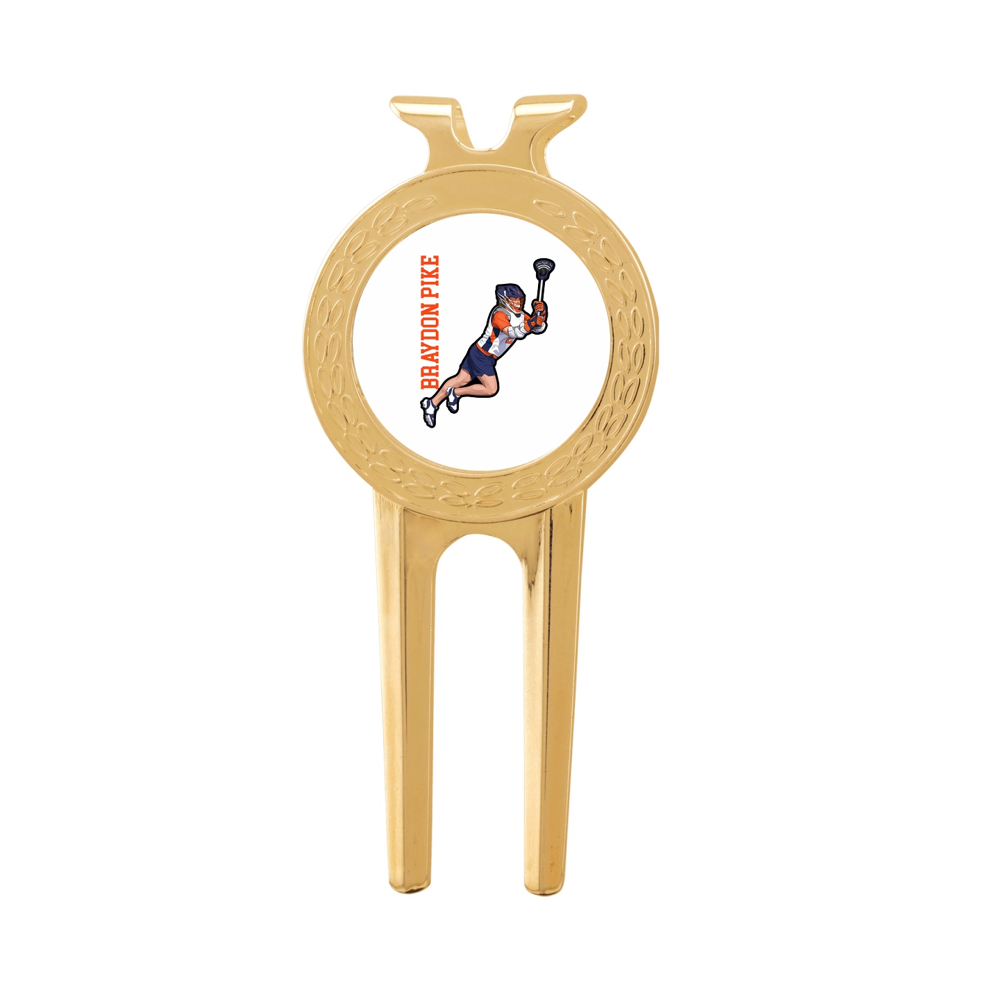 Divot Tool with Ball Marker — Name Vertical in Classic