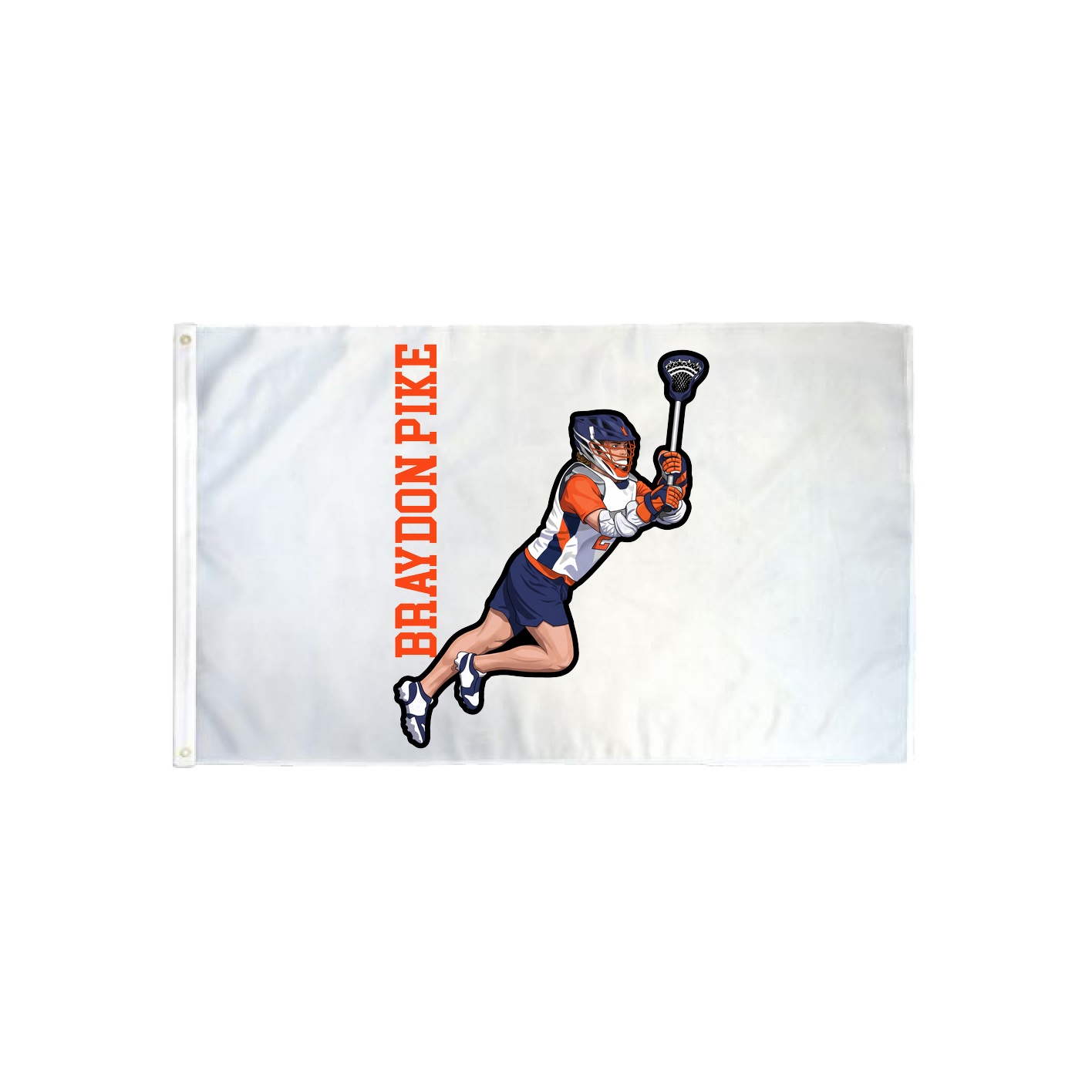 3x5 Flag — Name Vertical in Classic