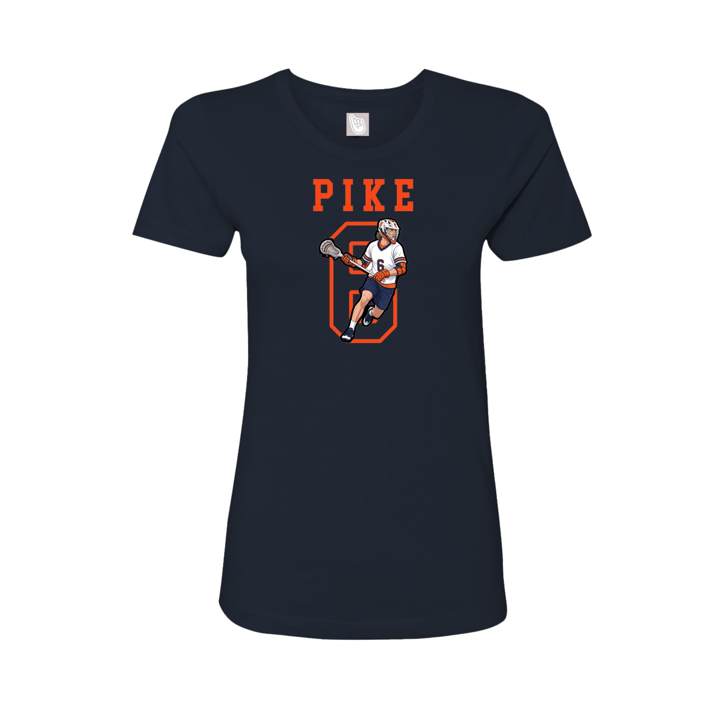 Fitted Women's Tee — Shirsey in Navy