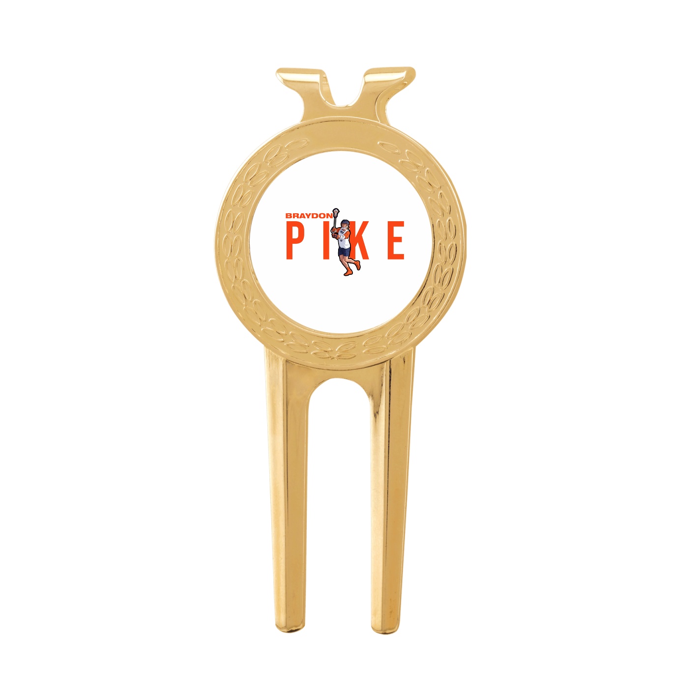Divot Tool with Ball Marker — Player Name in Classic