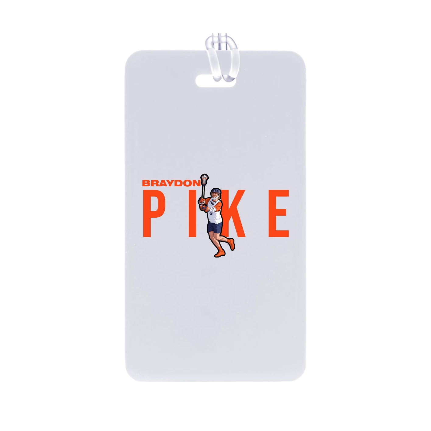 Bag Tag — Player Name in Classic