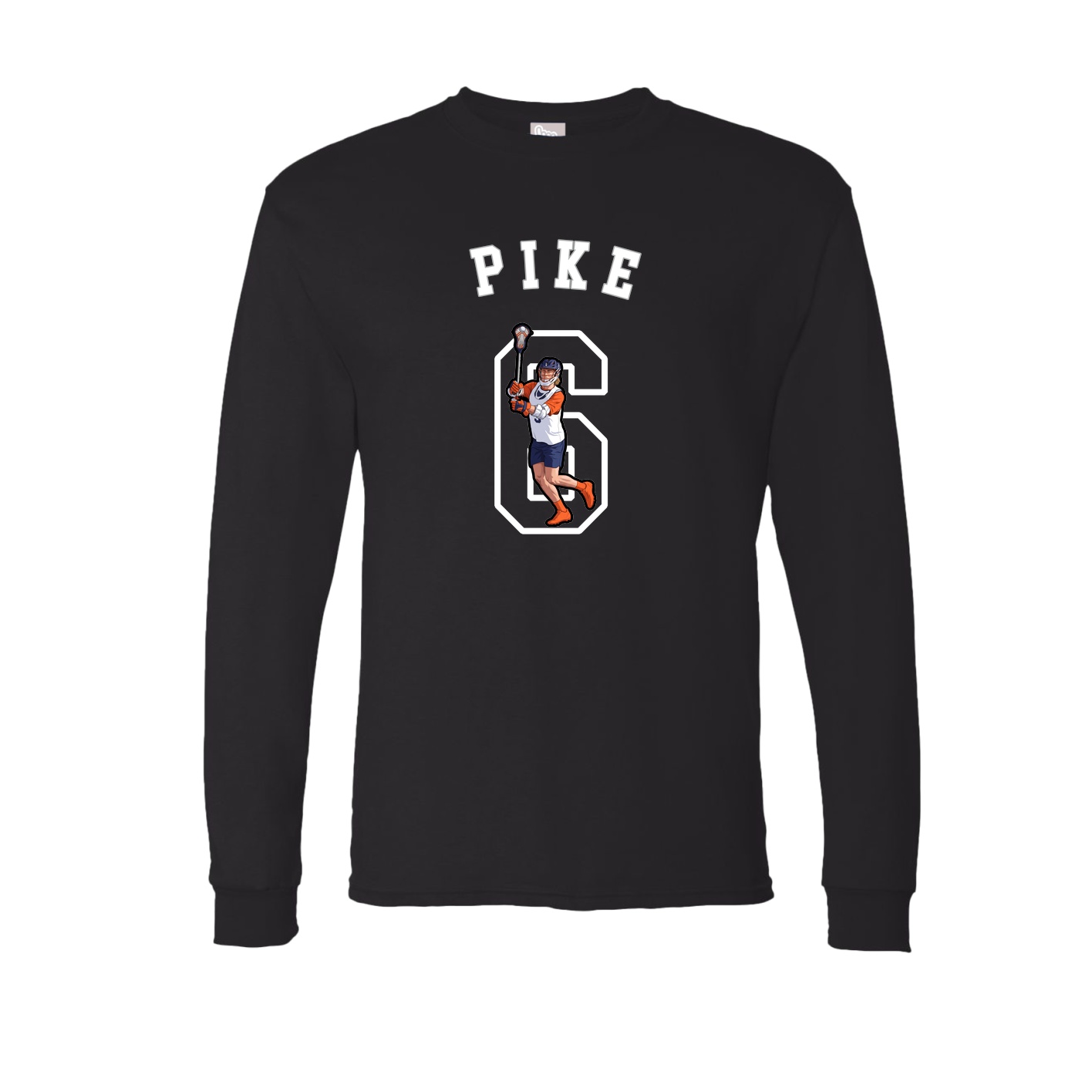Long Sleeve Tee — Shirsey Arch in Black