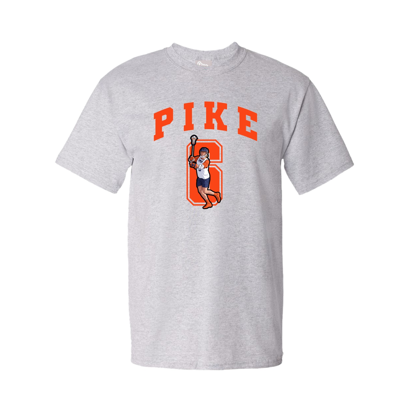 Youth Tee — Number in Grey