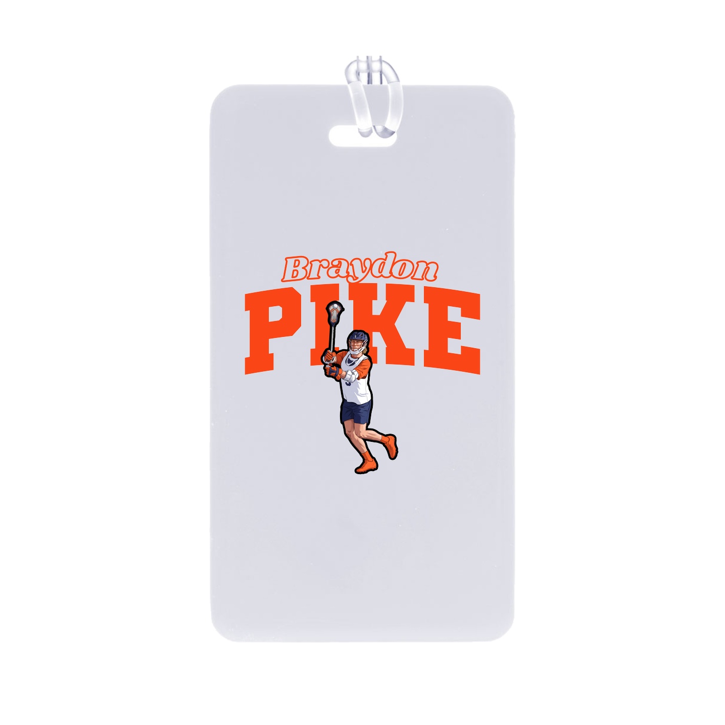 Bag Tag — Name Arch in Classic