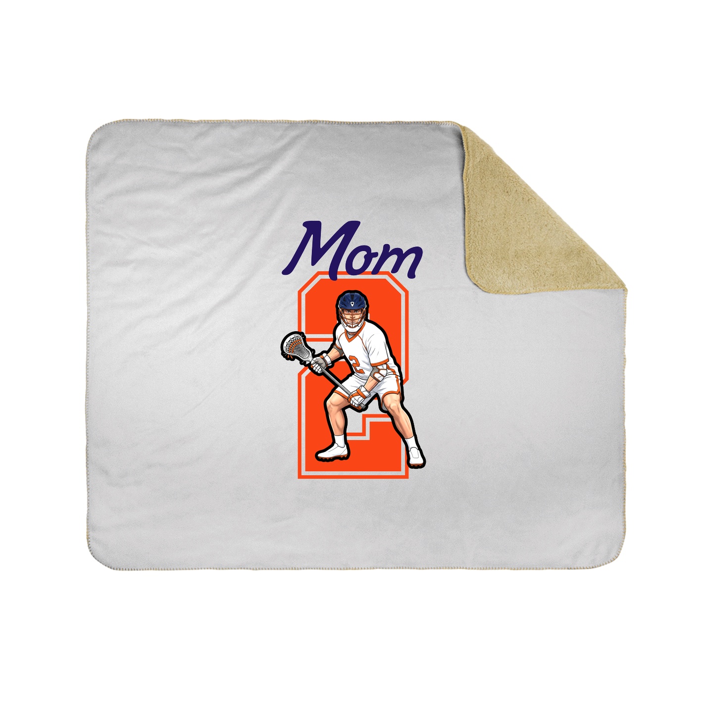 Throw Blanket — Mothers Day Shirsey in White
