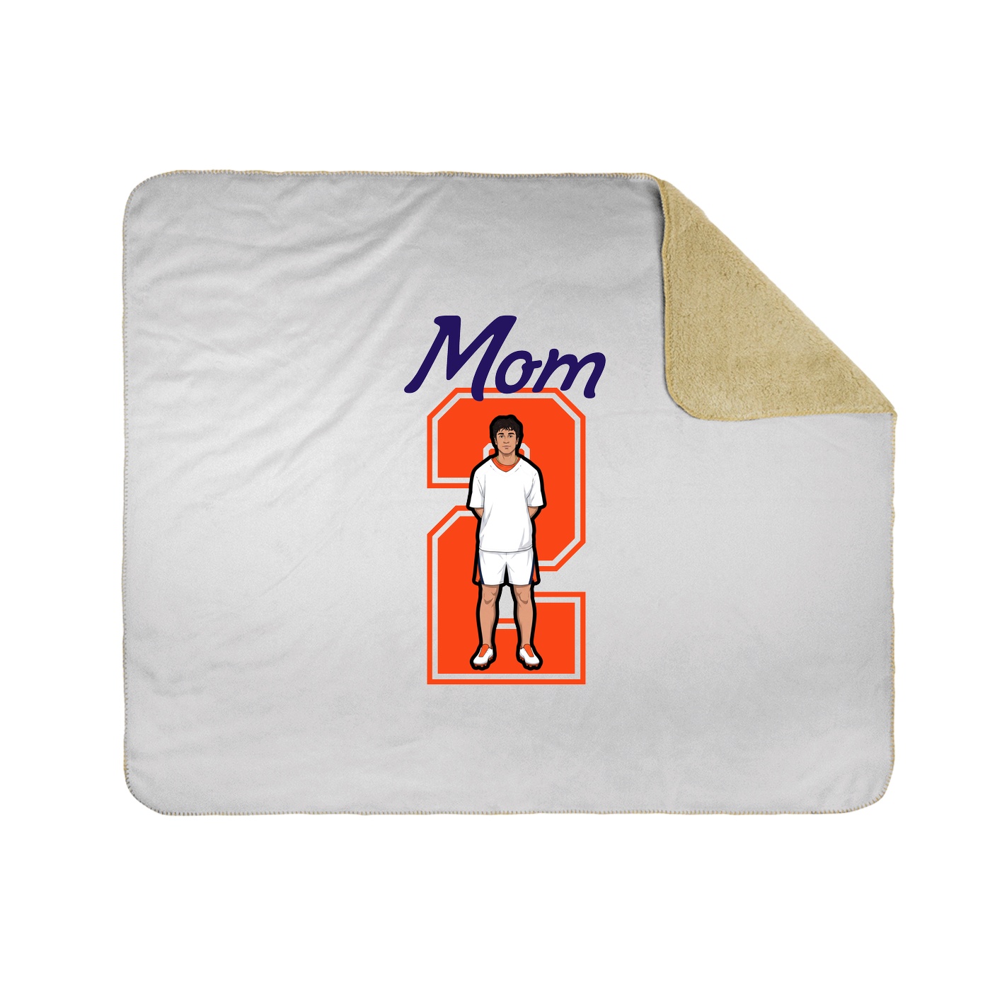 Throw Blanket — Mothers Day Shirsey in White