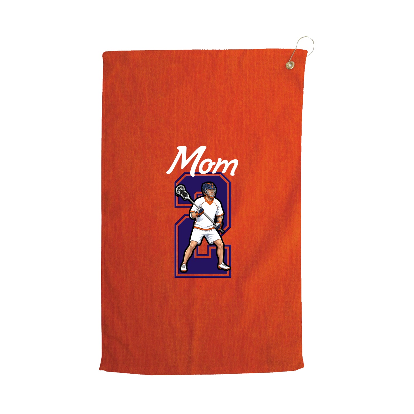 Golf Towel — Mothers Day Shirsey in Orange