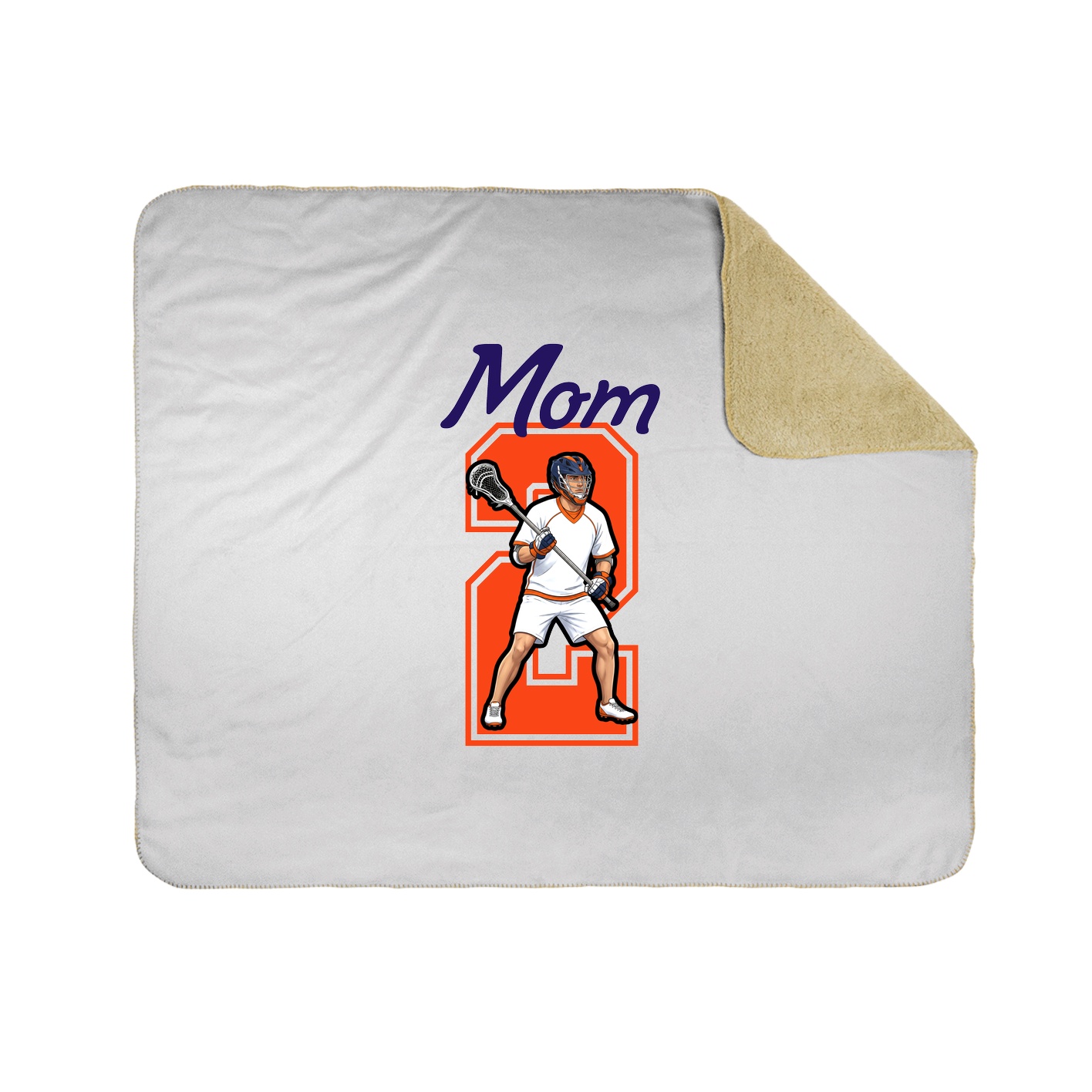 Throw Blanket — Mothers Day Shirsey in White