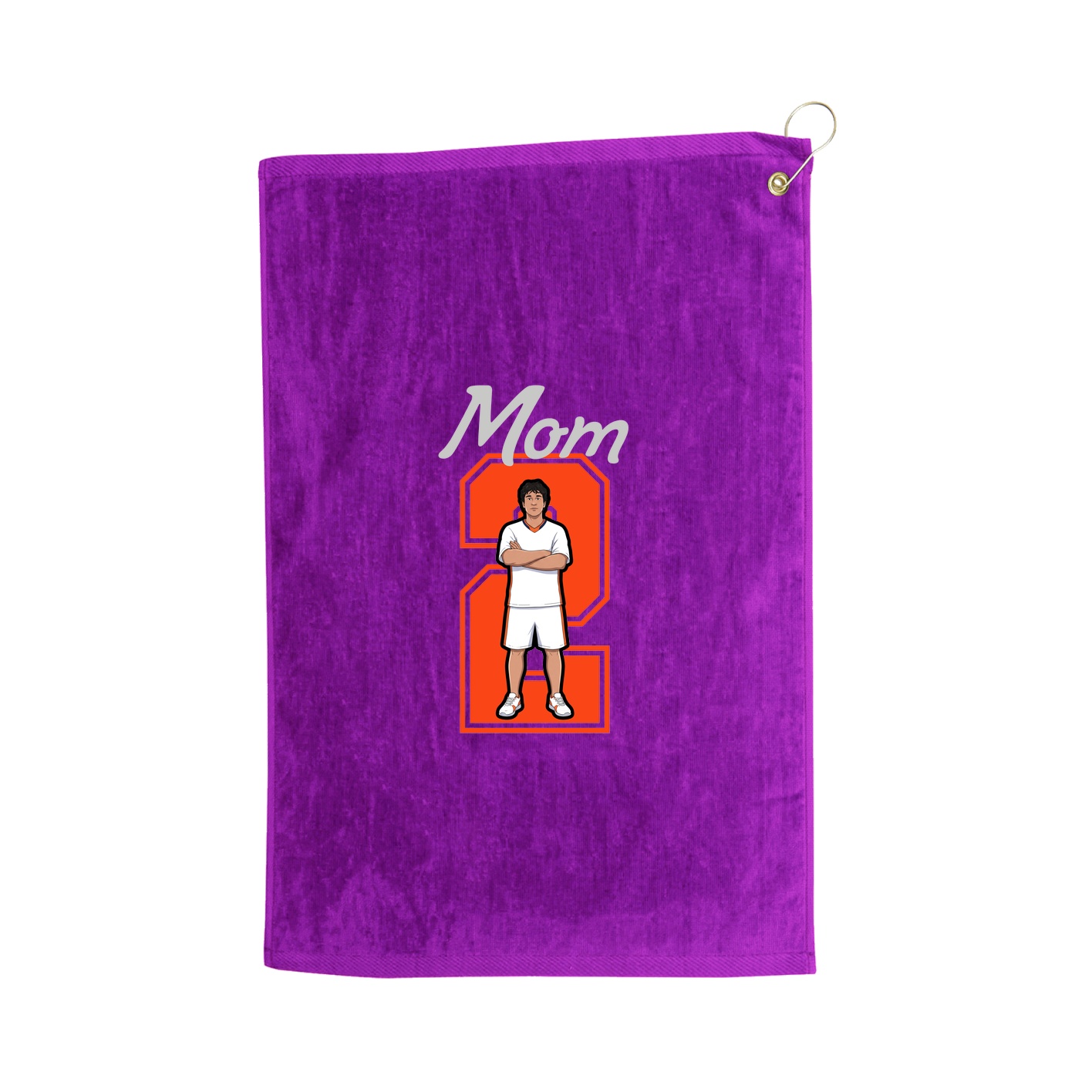 Golf Towel — Mothers Day Shirsey in Purple
