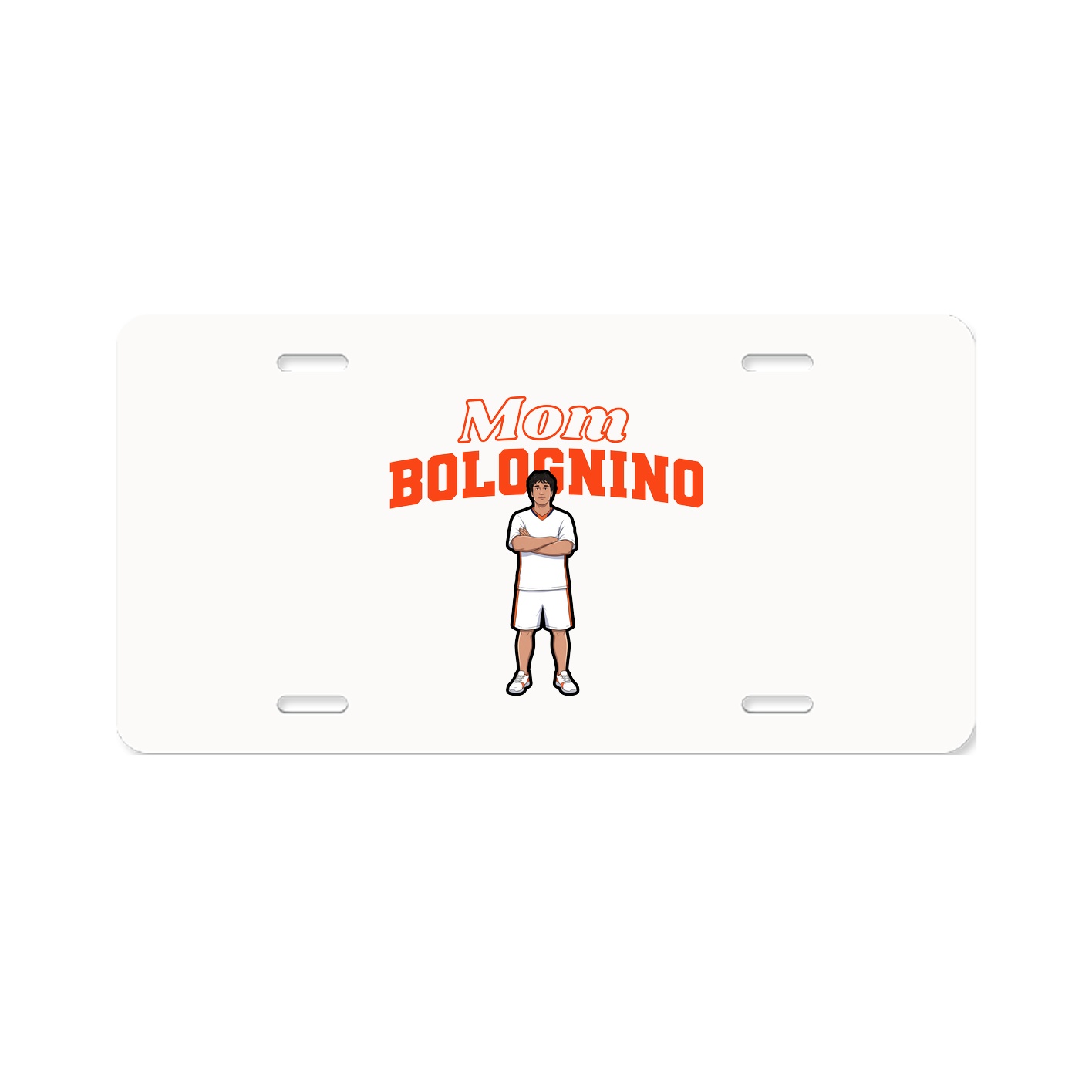 License Plate — Mothers Day Block in Classic