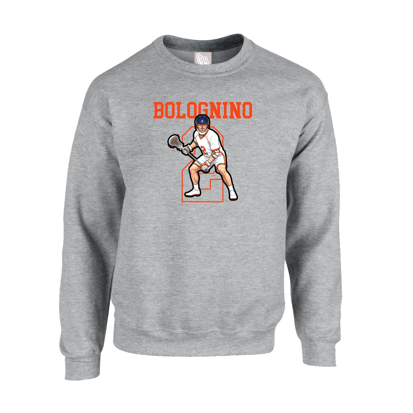 Fleece Crew — Shirsey in Grey
