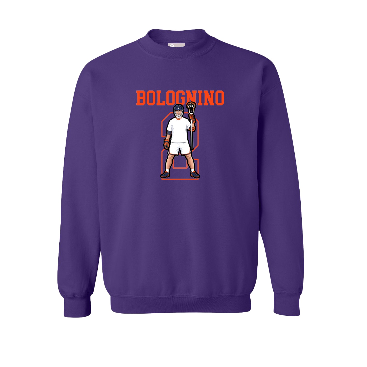 Fleece Crew — Shirsey in Purple