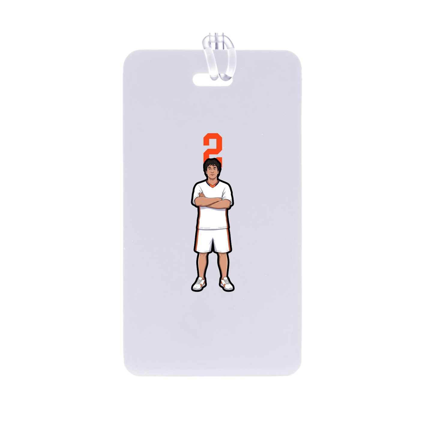 Bag Tag — Number Top in Classic