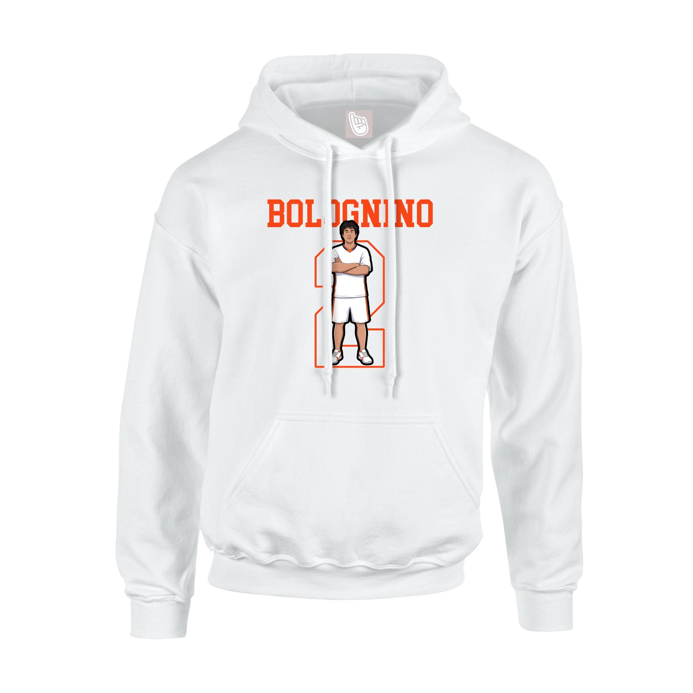 Hoodie — Shirsey in White