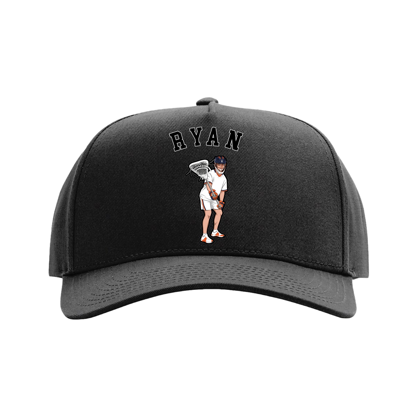 Full Fabric Five-Panel Champ Cap