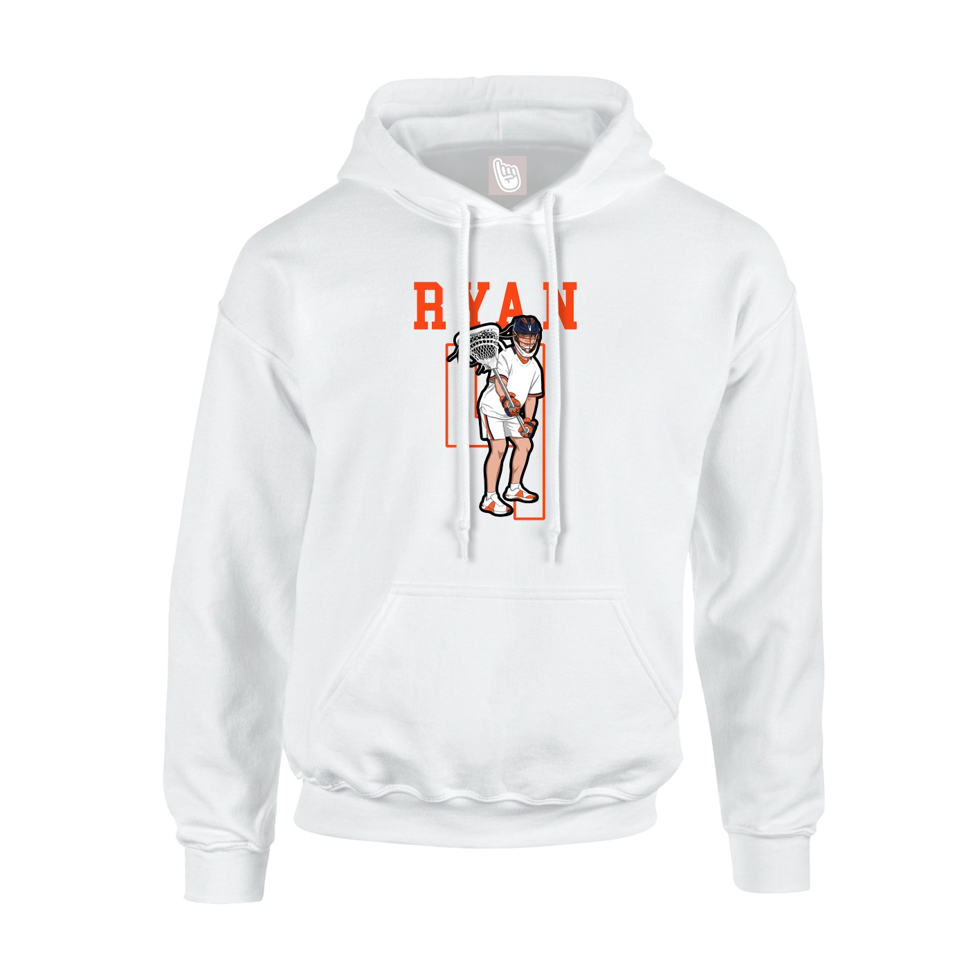 Hoodie — Shirsey in White
