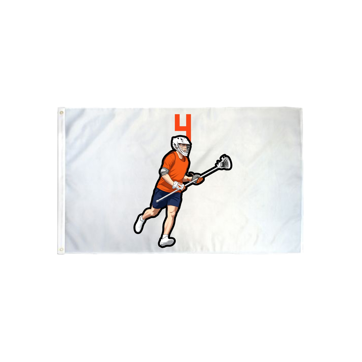 3x5 Flag — Number Top in Classic