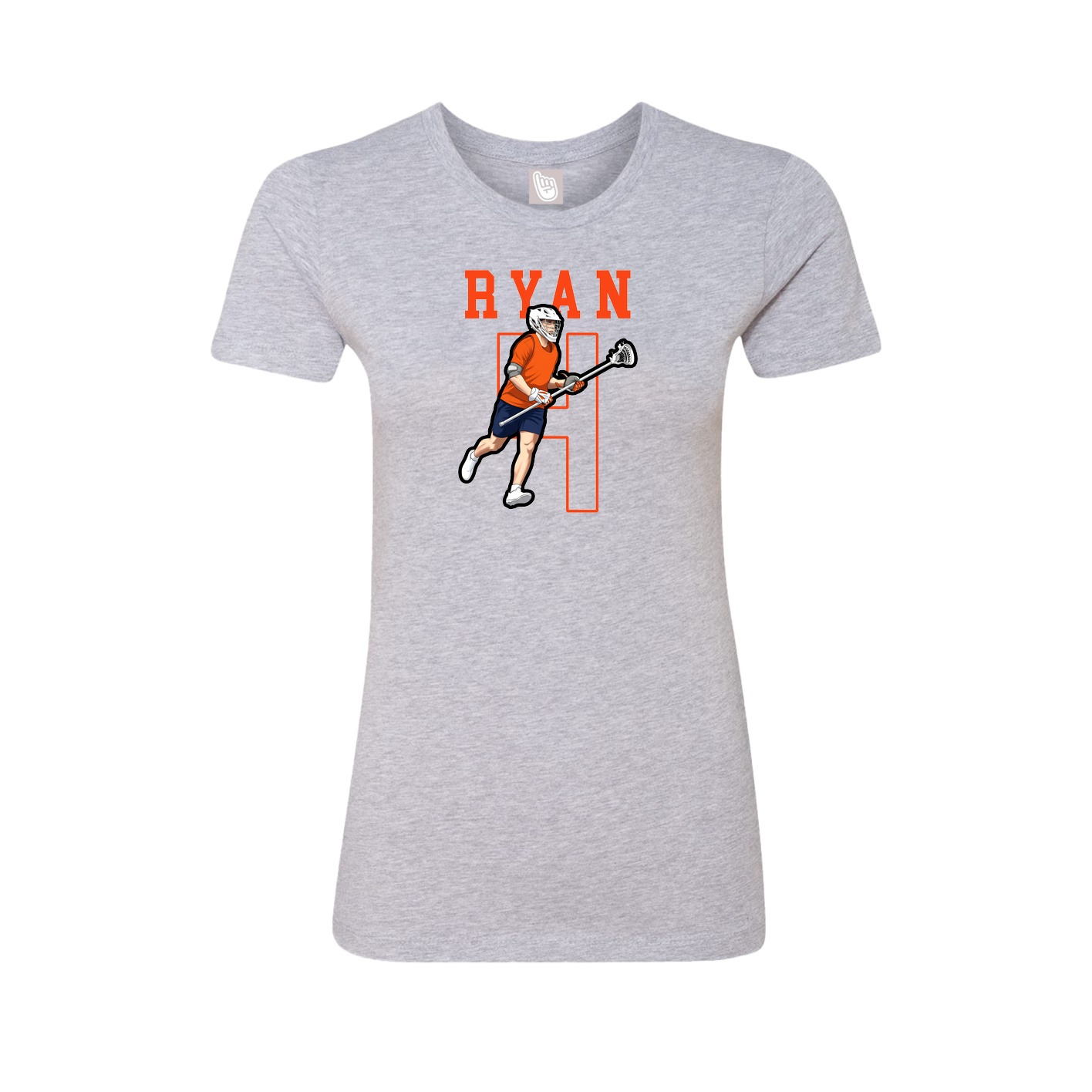 Fitted Women's Tee — Shirsey in Grey