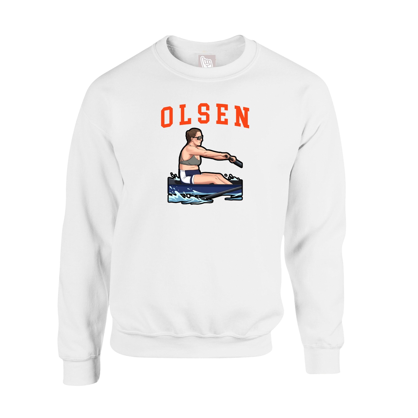 Fleece Crew — Shirsey in White