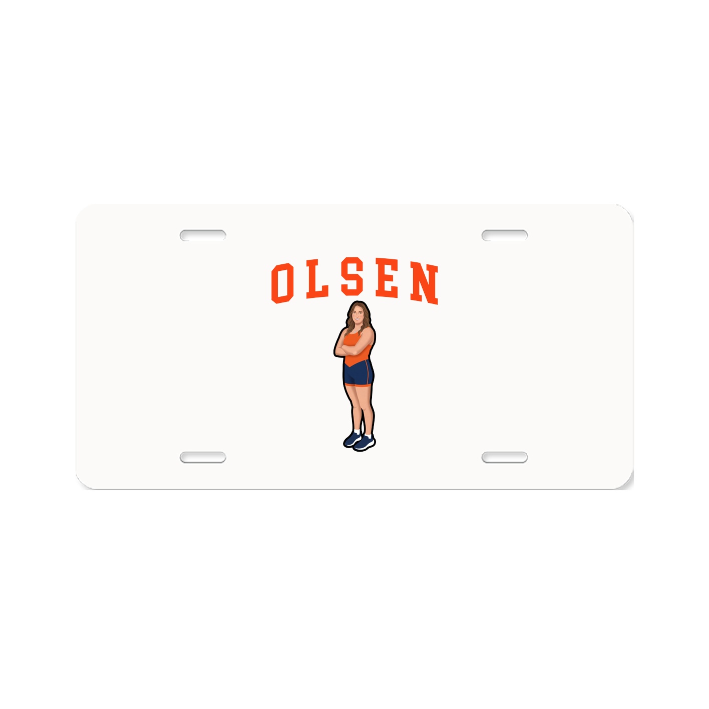 License Plate — Shirsey in Classic