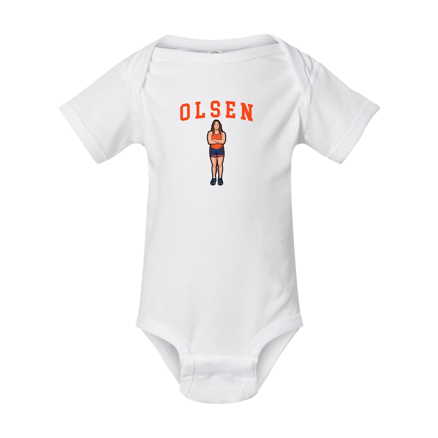 Baby Onesie — Shirsey in White