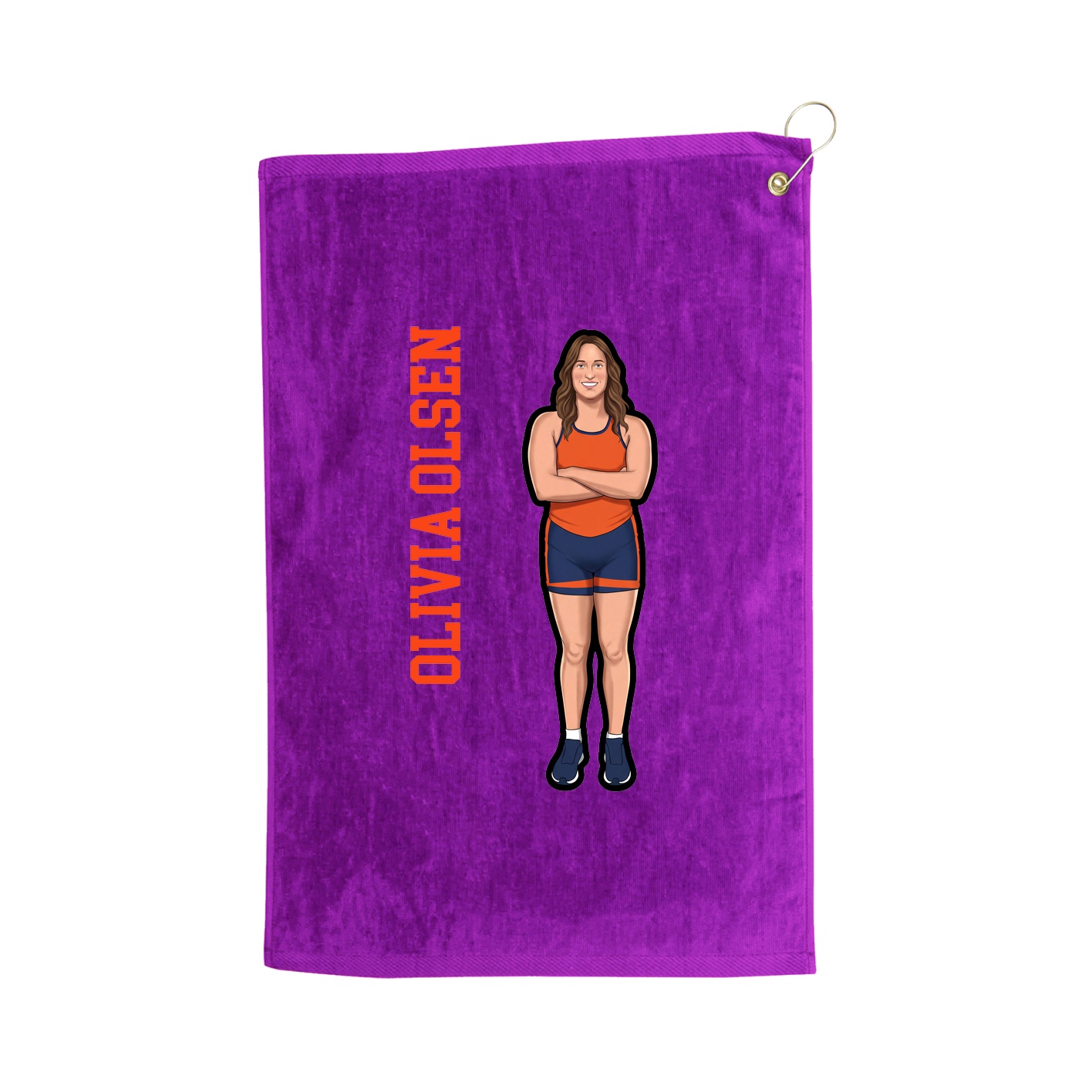 Terry Velour Golf Towel