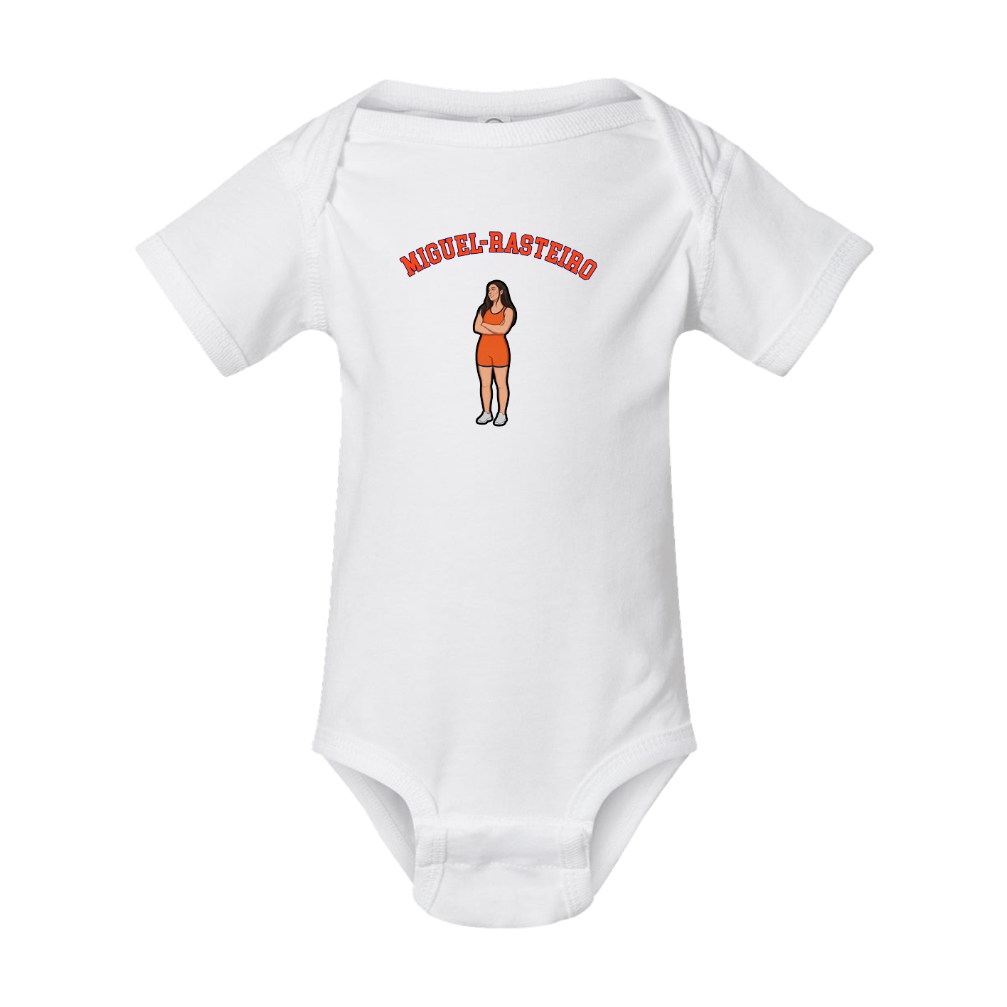 Baby Onesie — Shirsey Arch in White
