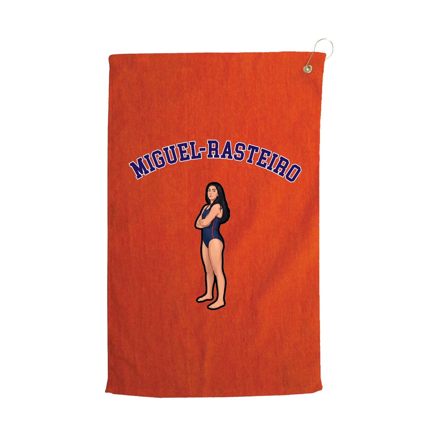 Golf Towel — Shirsey Arch in Orange