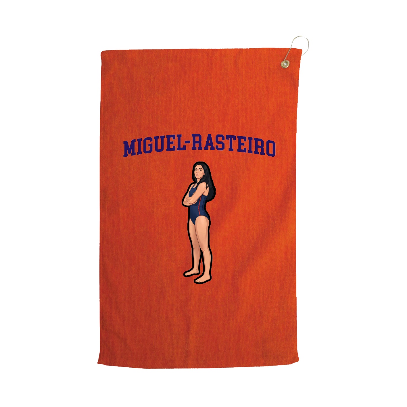 Golf Towel — Shirsey in Orange