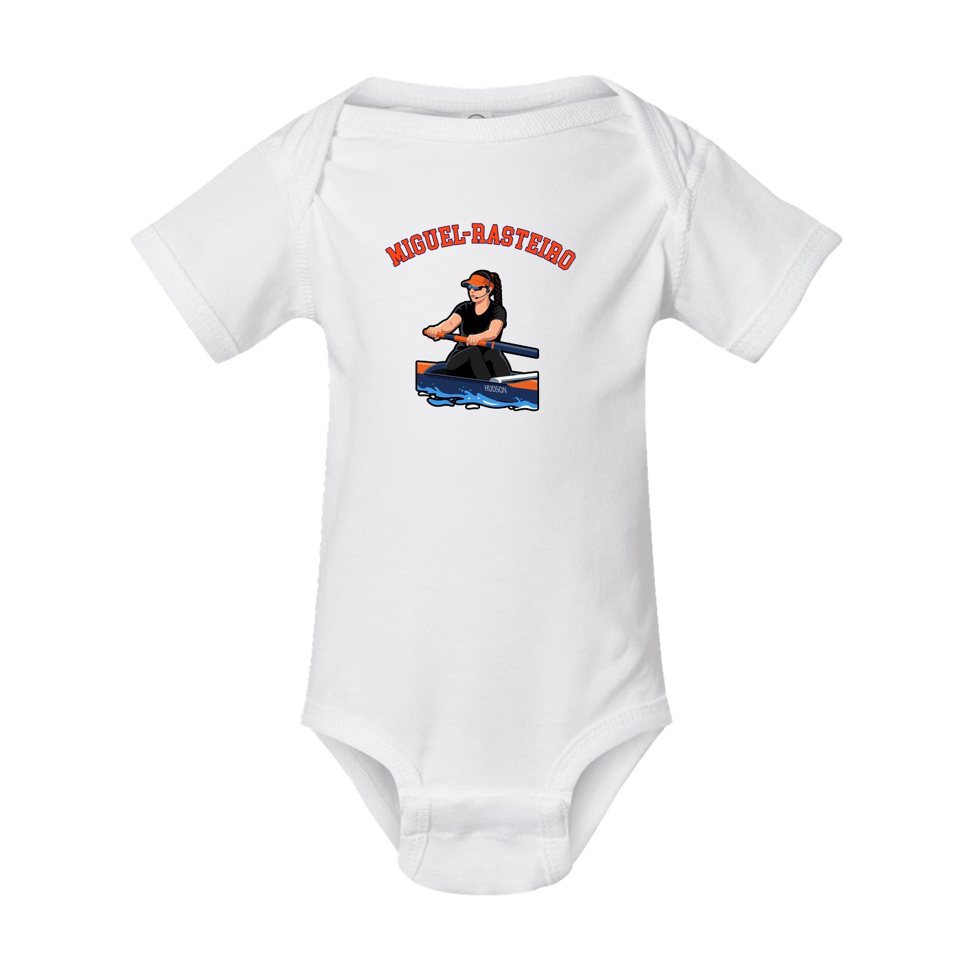 Baby Onesie — Shirsey Arch in White