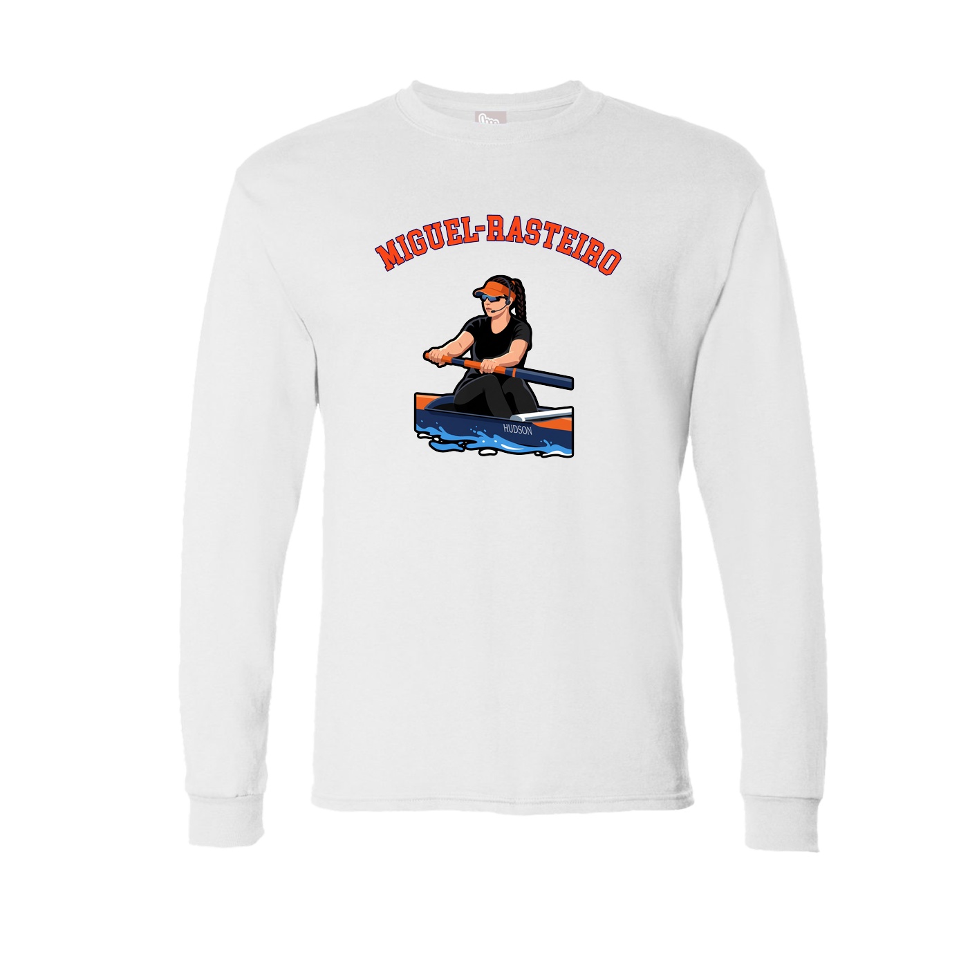 Long Sleeve Tee — Shirsey Arch in White