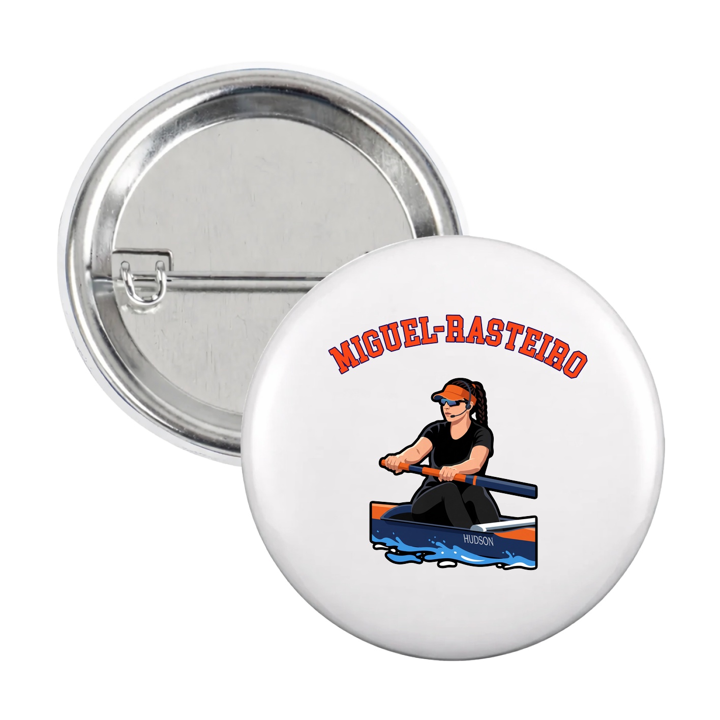 Game Day Button — Shirsey Arch in White