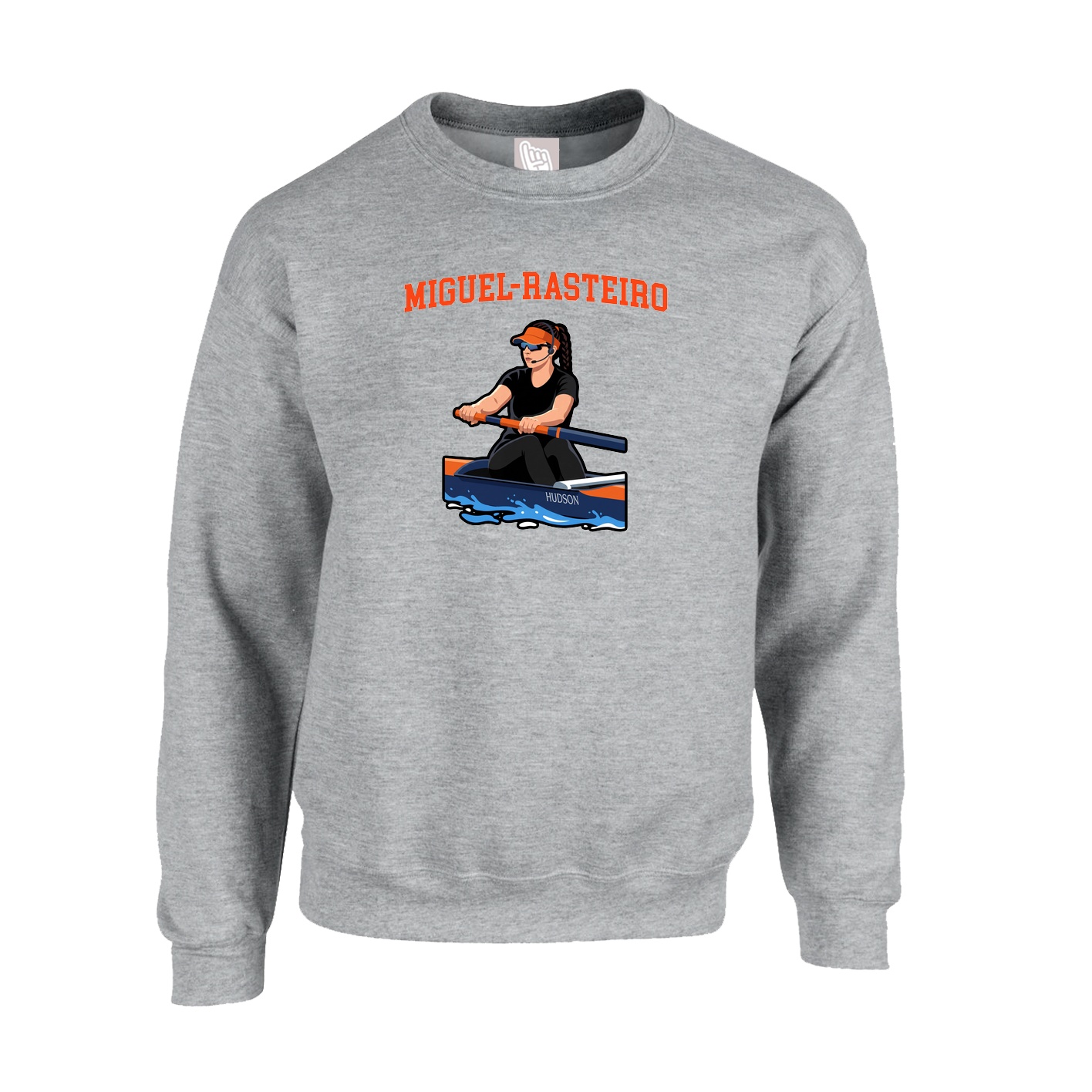 Fleece Crew — Shirsey in Grey