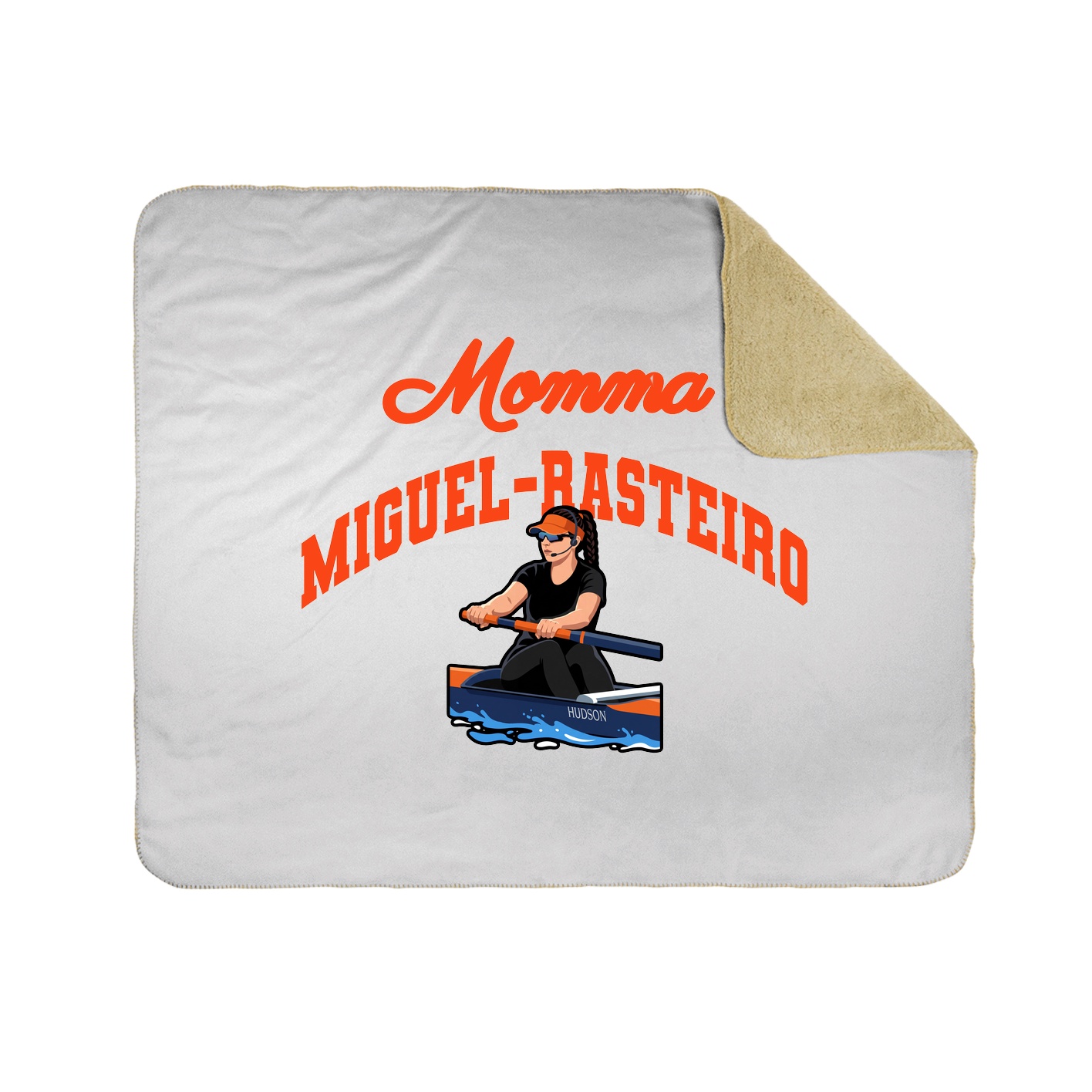 Throw Blanket — Mothers Day Arch in White