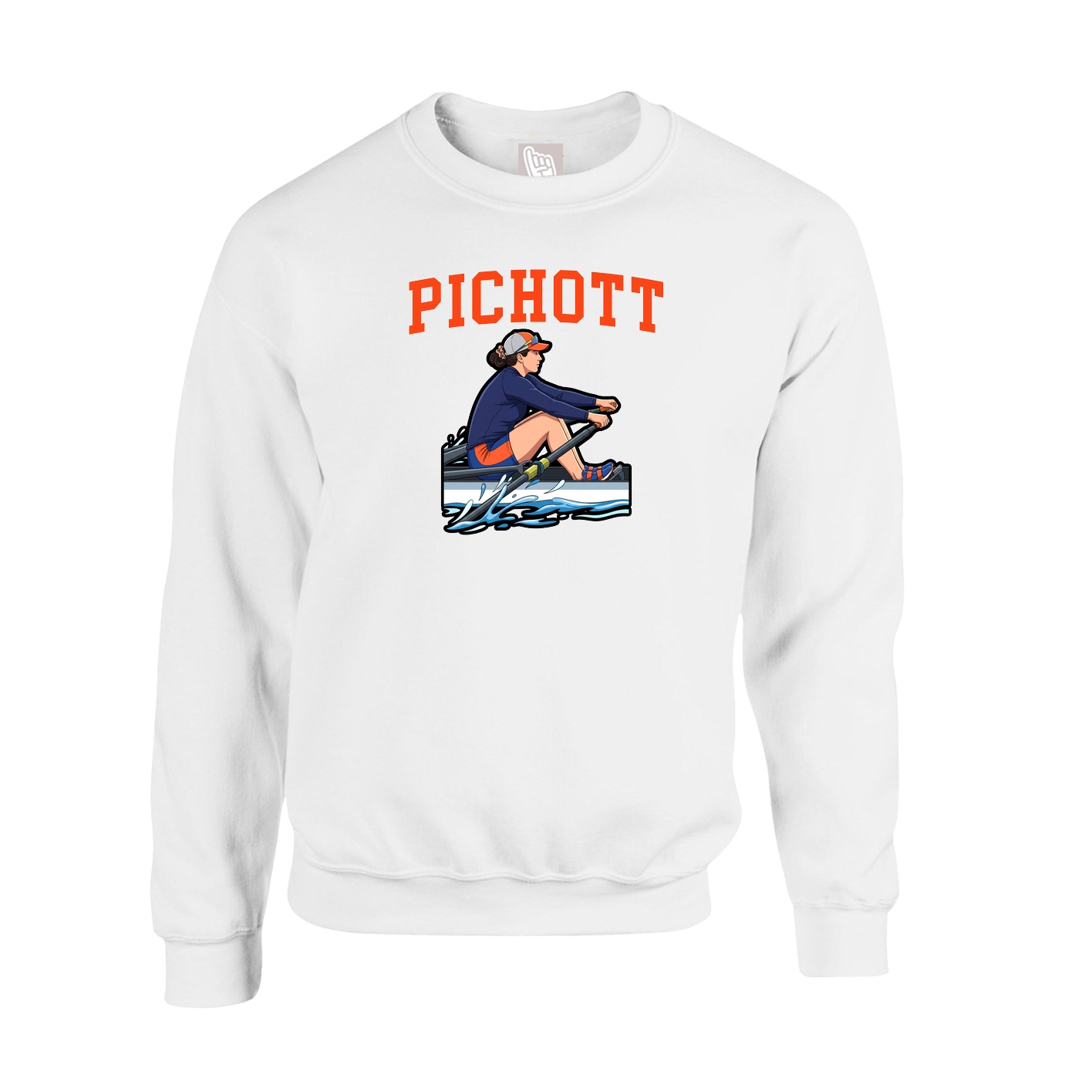 Fleece Crew — Shirsey in White