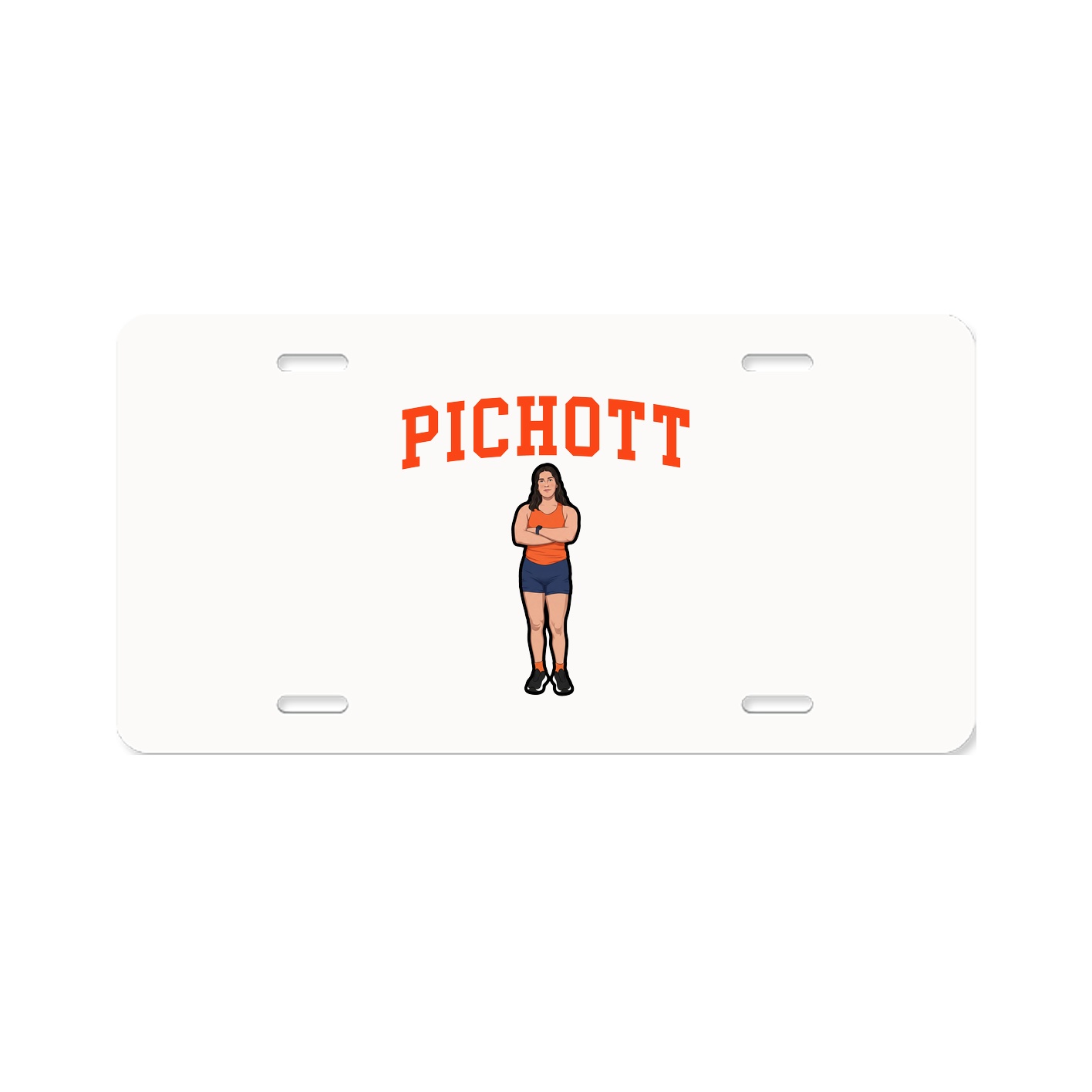 License Plate — Shirsey in Classic