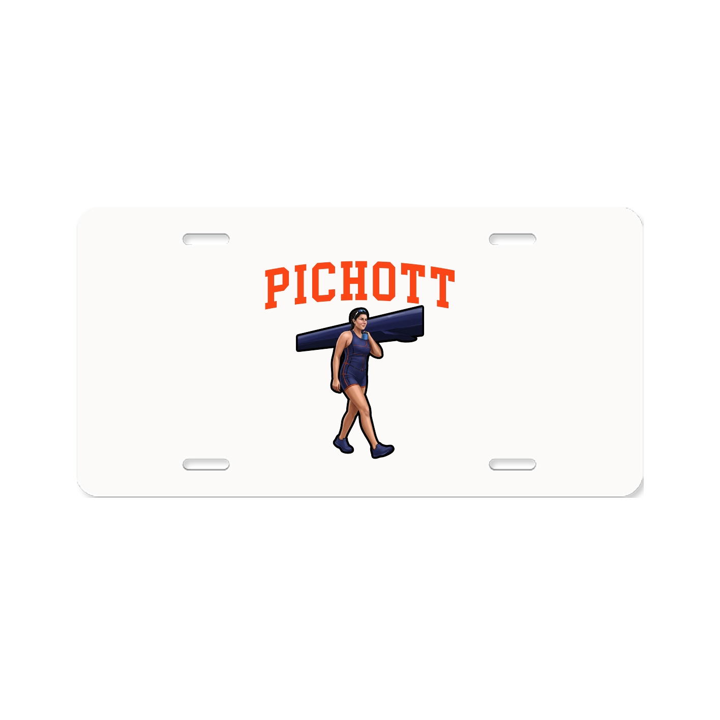 License Plate — Shirsey in Classic