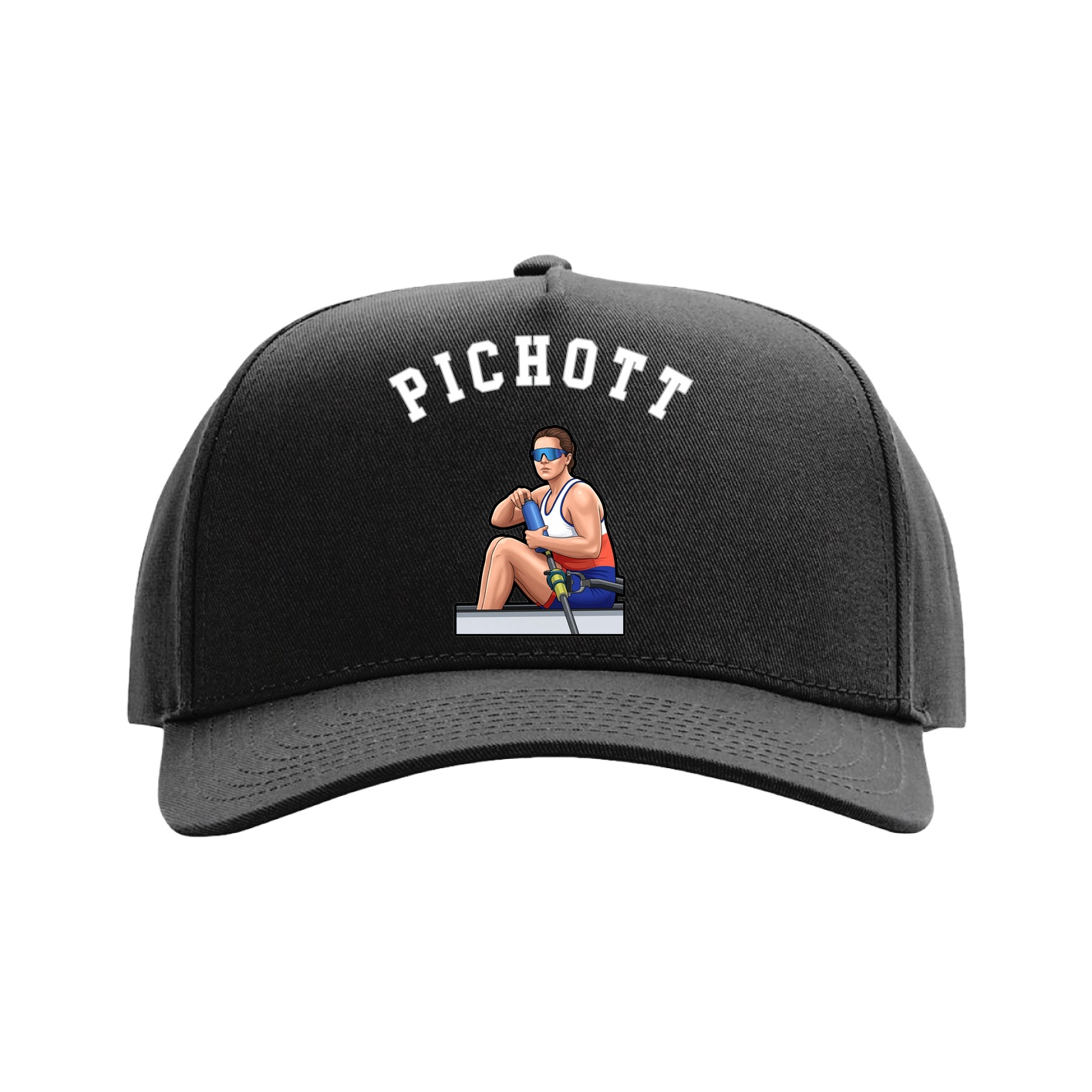 Full Fabric Five-Panel Champ Cap