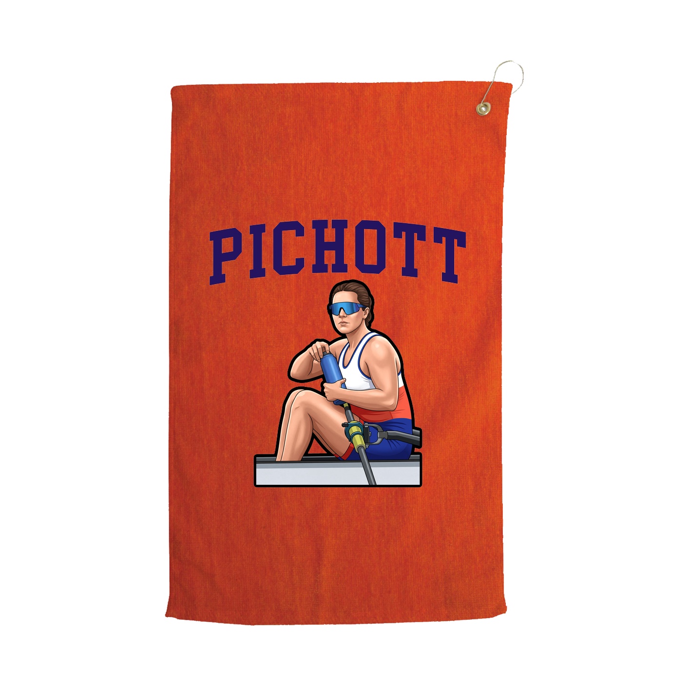 Golf Towel — Shirsey in Orange
