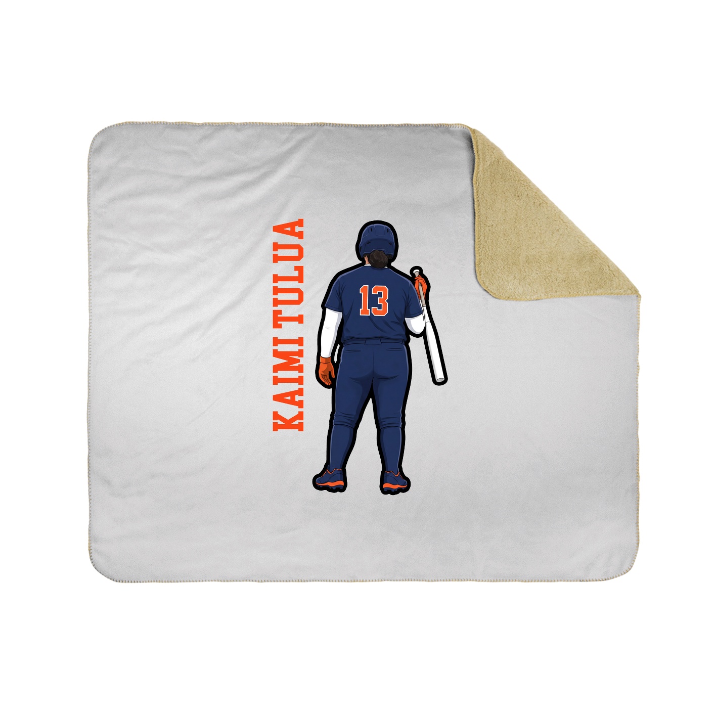 50x60 Sherpa Lined Throw Blanket