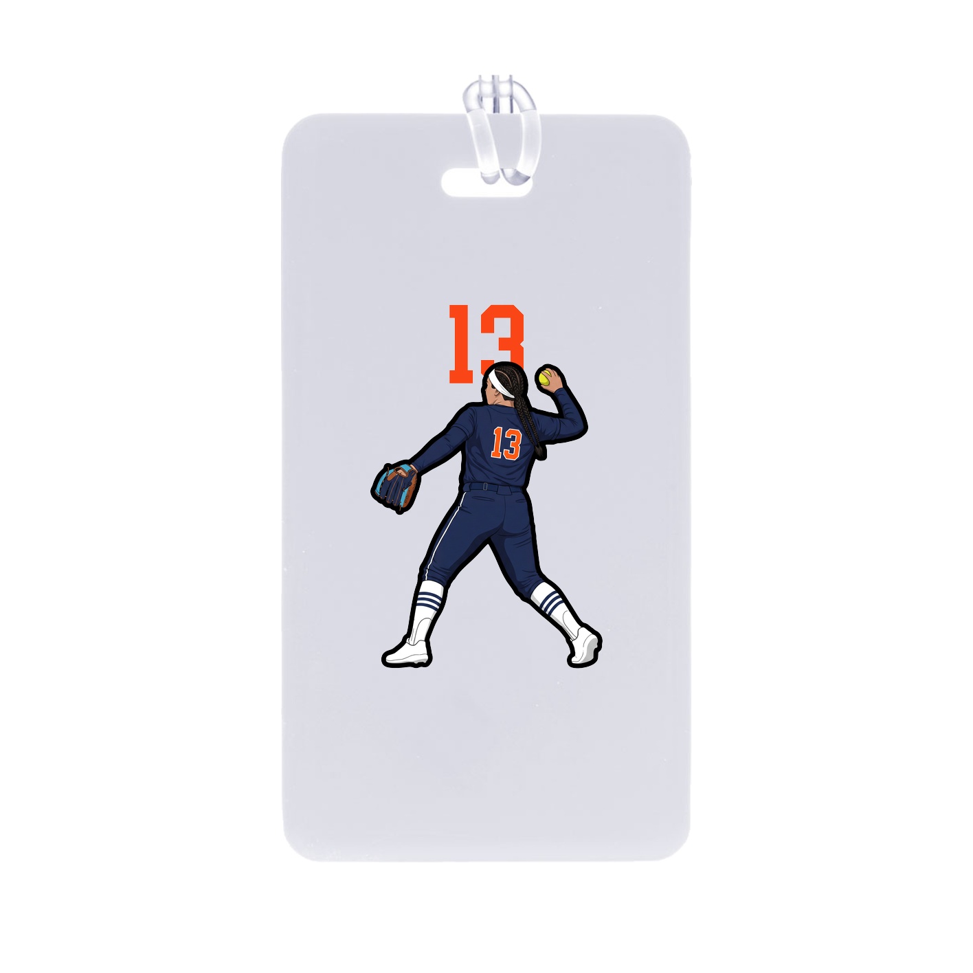 Bag Tag — Number Top in Classic