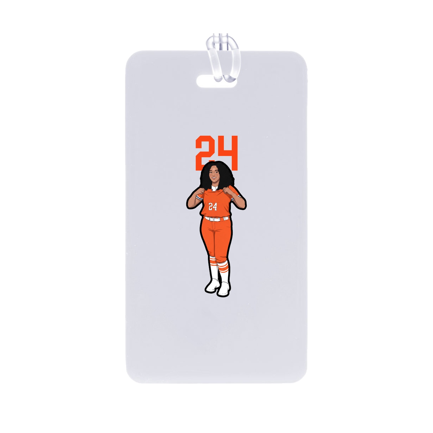 Bag Tag — Number Top in Classic