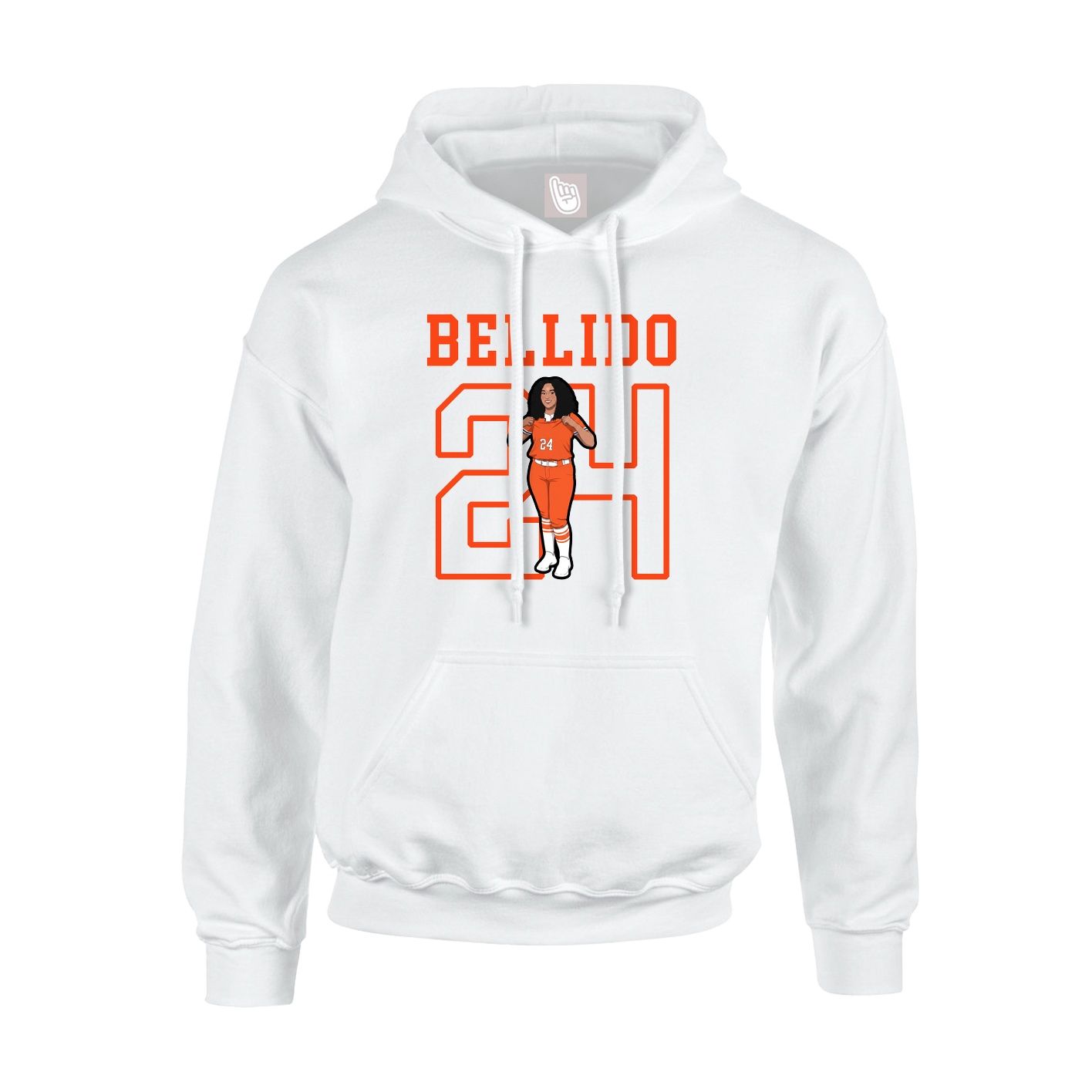 Youth Hoodie — Shirsey in White