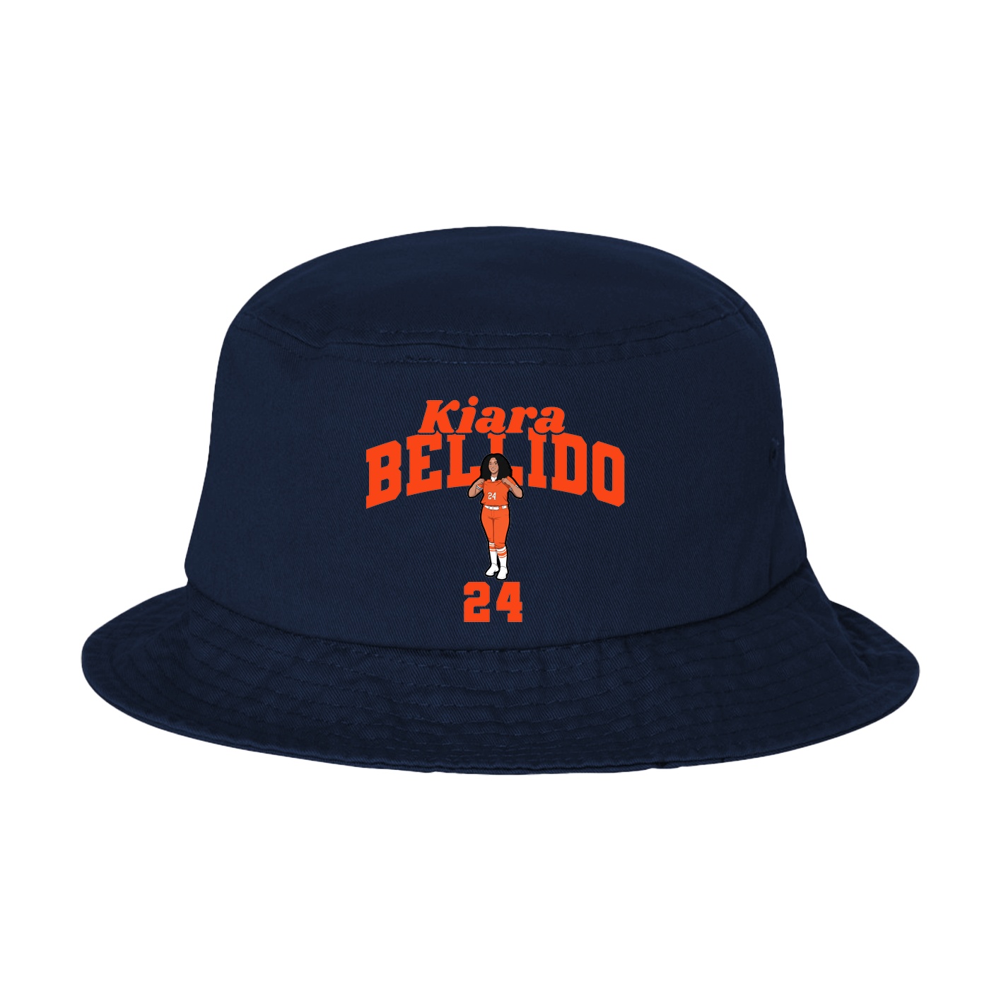 Bucket Cap — Signature Arch in Navy