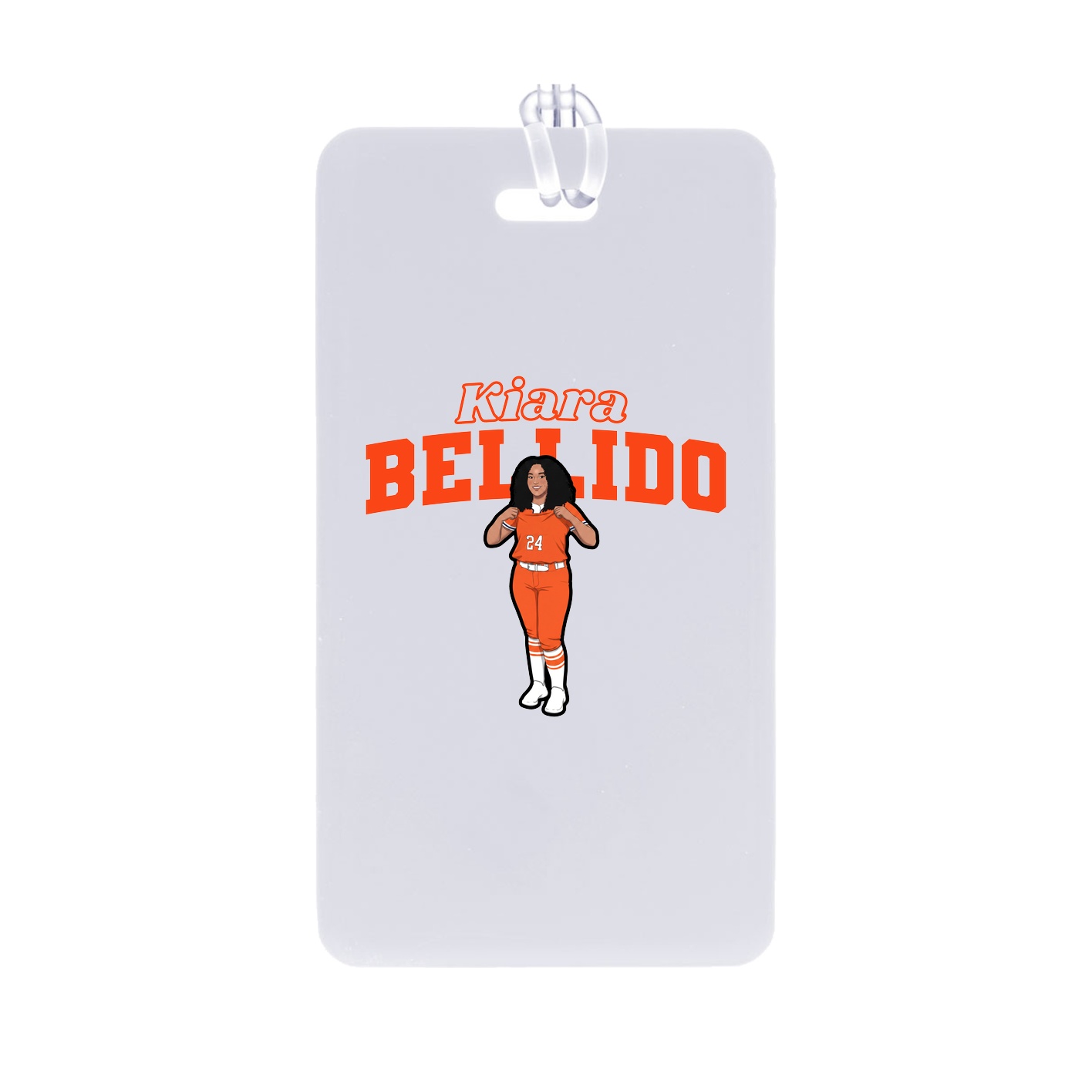 Bag Tag — Name Arch in Classic