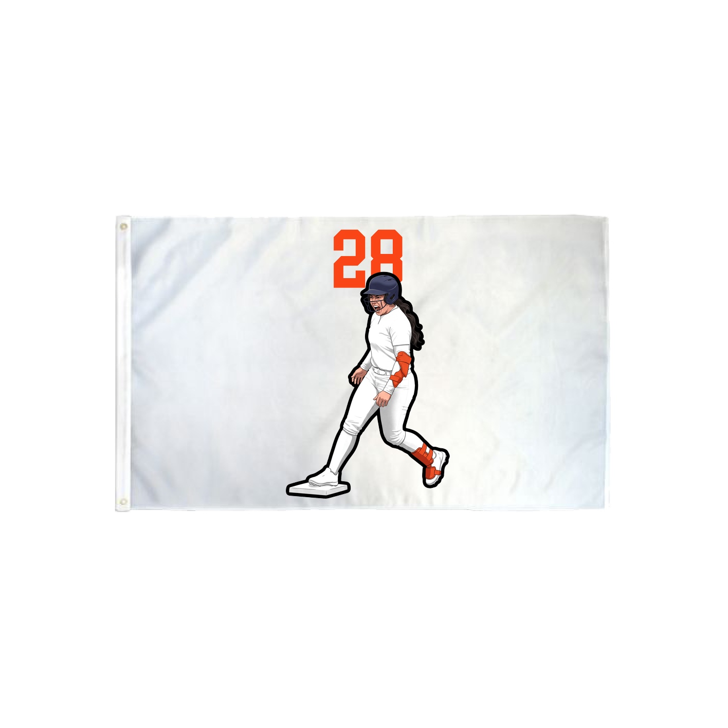 3x5 Flag — Number Top in Classic