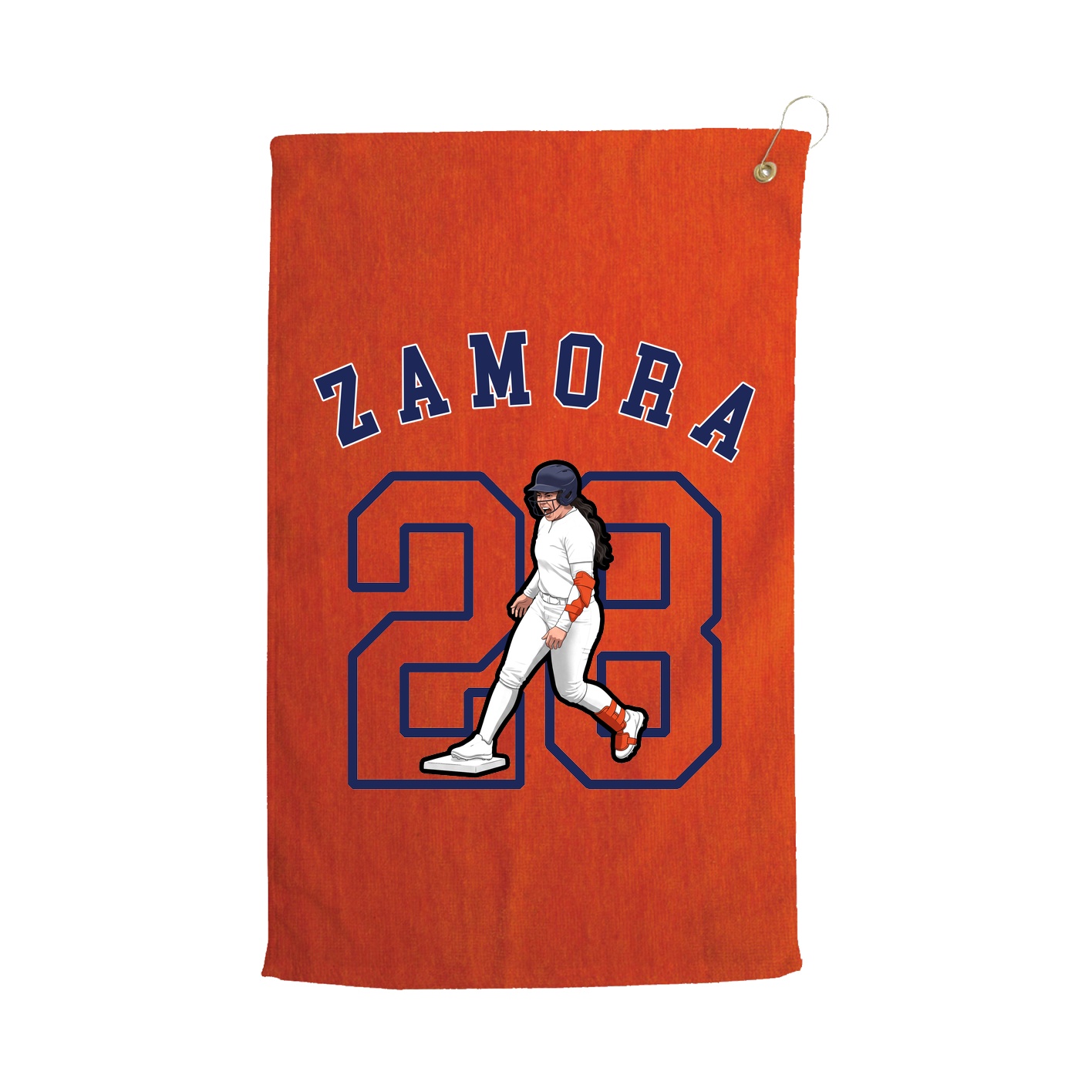 Golf Towel — Shirsey Arch in Orange
